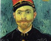 文森特 威廉 梵高 : 少尉保罗尤金米勒特肖像